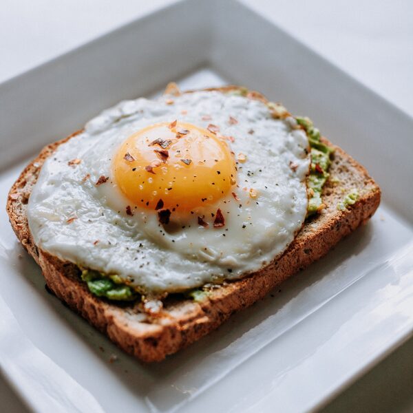 Egg on a Bed Bread